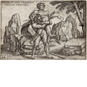 Hercules wrestling Antaeus