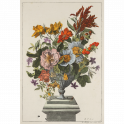 Vase of Flowers on a plinth