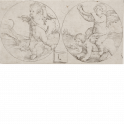 Two Putti in Circles 