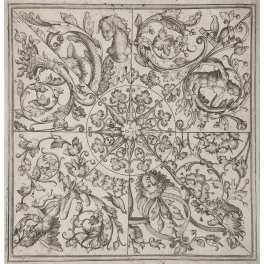 Ornament design for a ceiling decoration