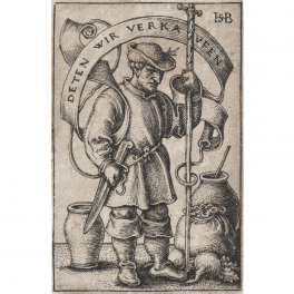 A peasant at market