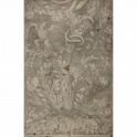 Plate depicting lower part of a Roman pilaster with acanthus leaves, eagle and other birds and insects
