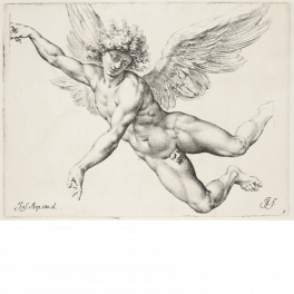 Study for an Angel on the wing