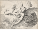 Ángel con trompeta (Detalle de San Jerónimo escuchando la trompeta del Juicio Final)