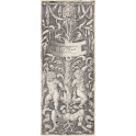 Ornamento con grutescos y dos putti